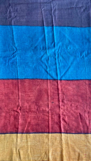 'AVIGHNA' Pen Kalamkari Tussar Silk Saree
