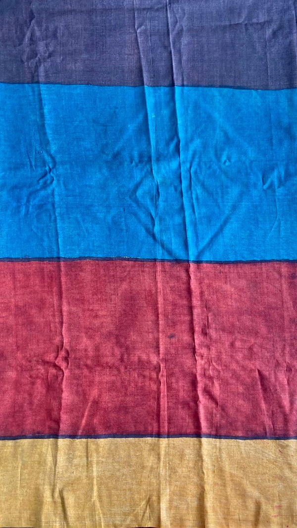 'AVIGHNA' Pen Kalamkari Tussar Silk Saree