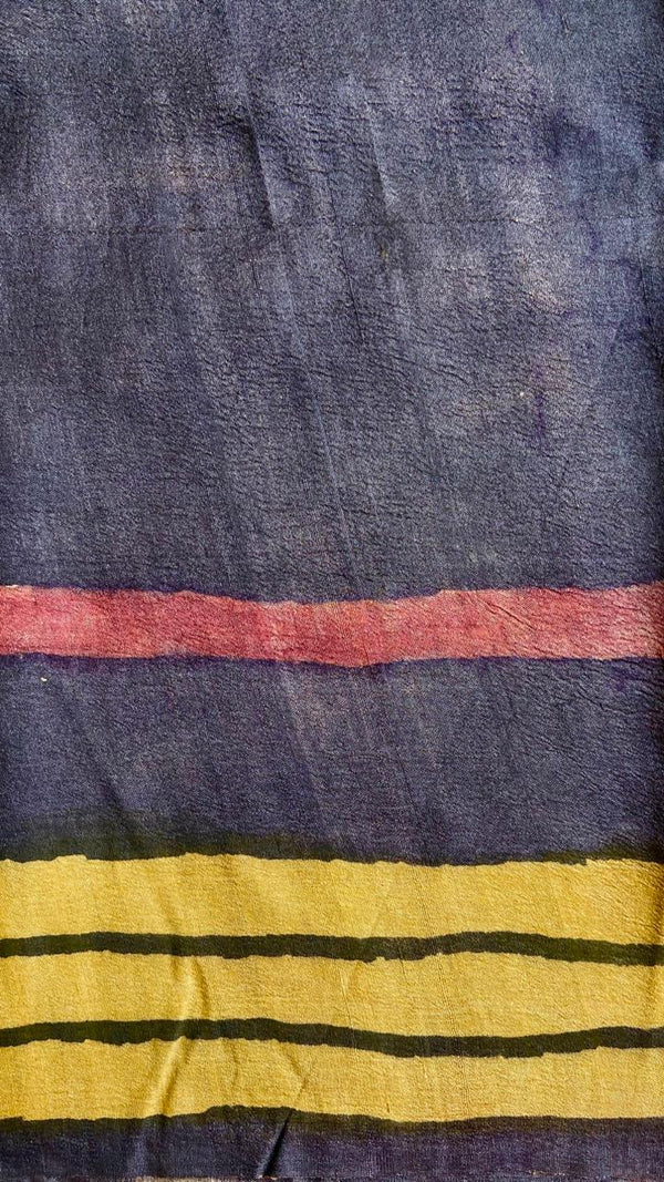 'AARIV' Pen Kalamkari Tussar Silk Saree