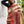 'DURGAWATI: Red' Ajrakh on handwoven Maheshwari