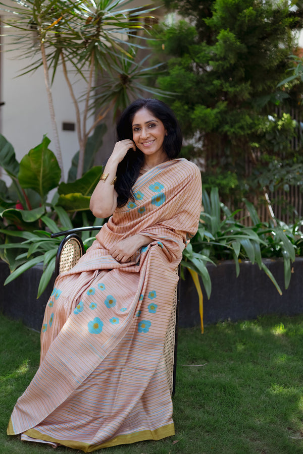 Hoo Nodi | RAJANI: Toffee Silk Saree