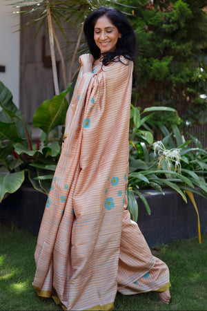 Hoo Nodi | RAJANI: Toffee Silk Saree