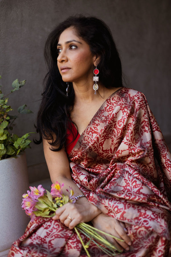 Hoo Nodi | KANAKAMBARA Silk Saree