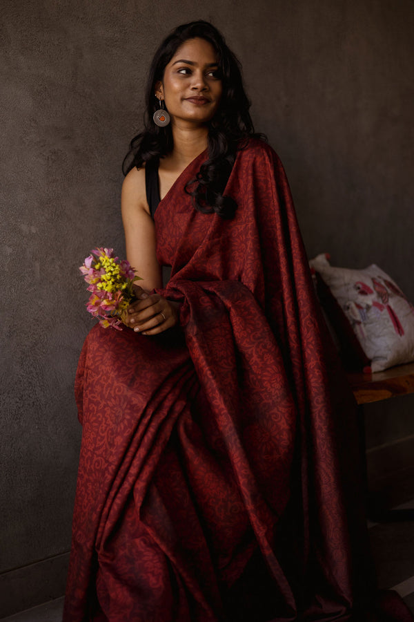 Hoo Nodi | RUVECHE Silk Saree