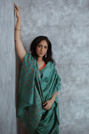 Hoo Nodi | SHANKHPUSHPA Silk Saree