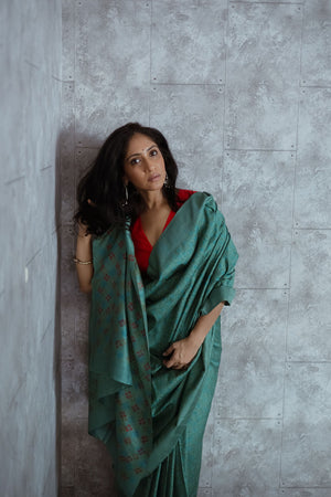 Hoo Nodi | SHANKHPUSHPA Silk Saree