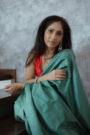 Hoo Nodi | SHANKHPUSHPA Silk Saree