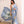 'MATISSE: Cornflower' Hand-painted Batik on Handwoven Mulberry silk