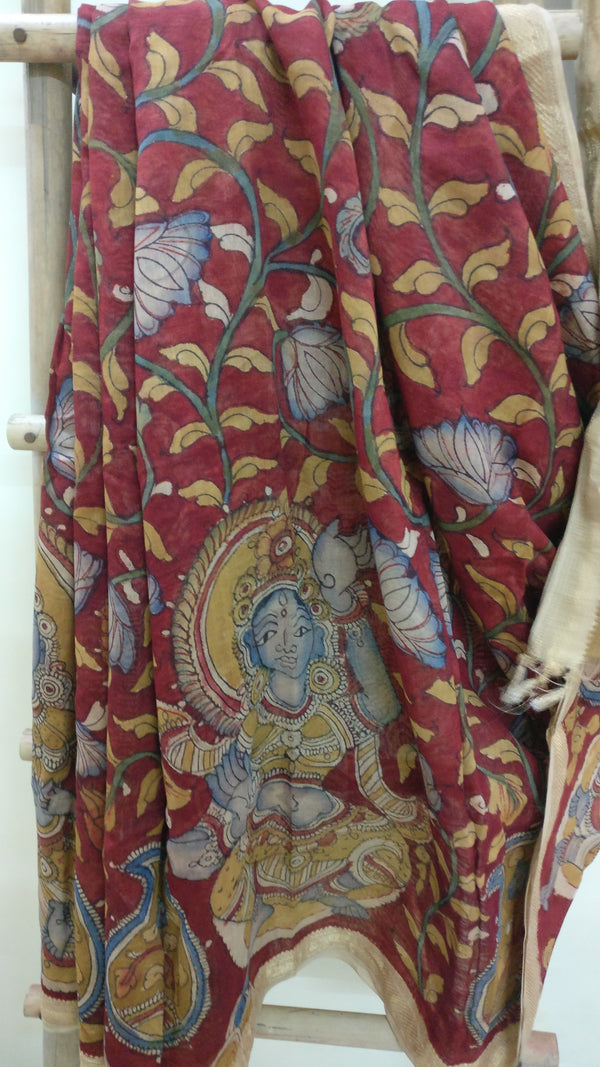 PEN KALAMKARI - RED